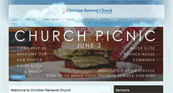 Desktop Screenshot of christianrenewalhhi.org